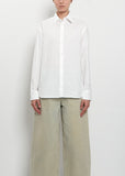 Dress Cotton Shirt — Optic White