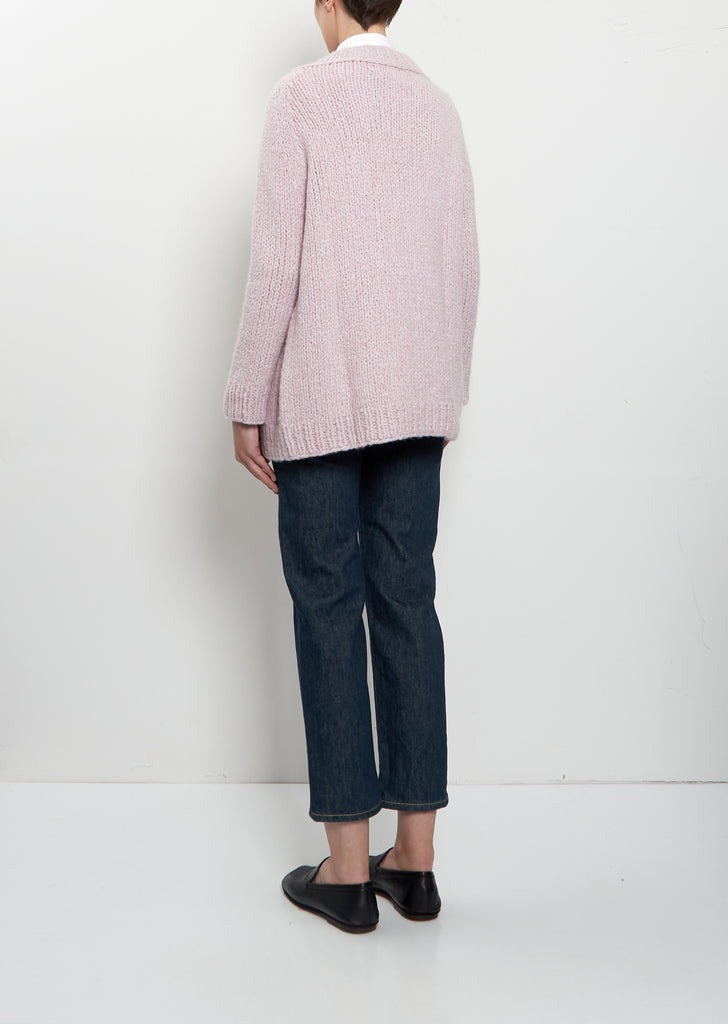 Claude Cashmere Silk Open Cardigan