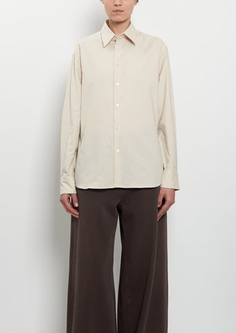 Dress Cotton Shirt — Blonde