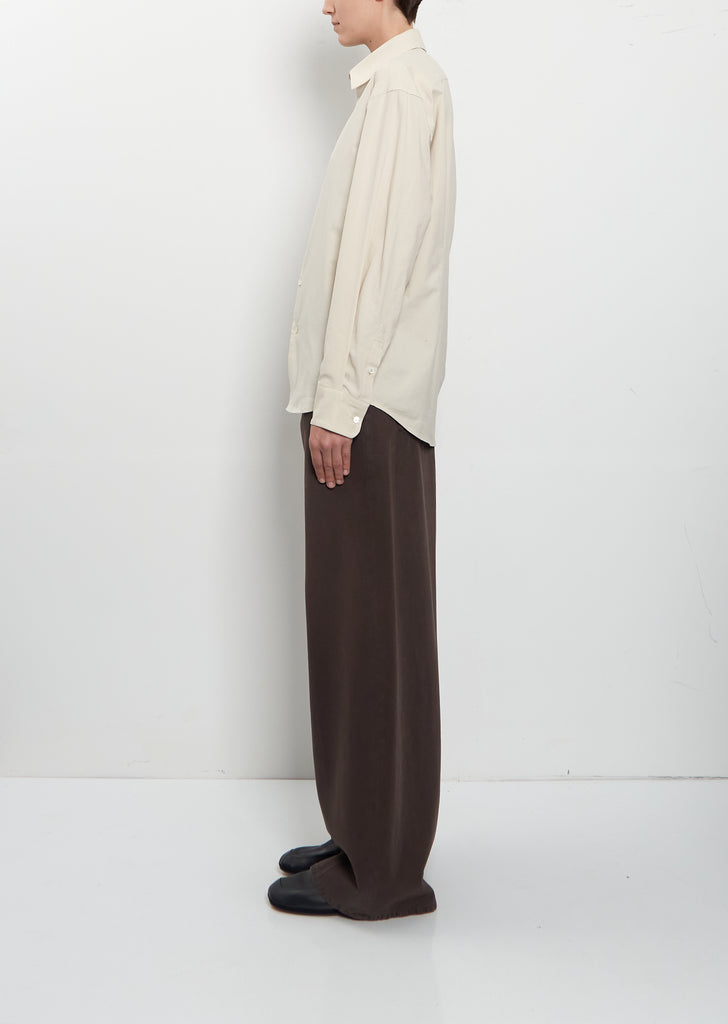 Dress Cotton Shirt — Blonde