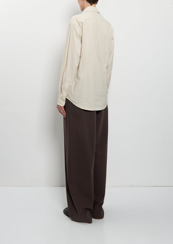 Dress Cotton Shirt — Blonde