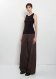 Heirloom Knit Tank — Black