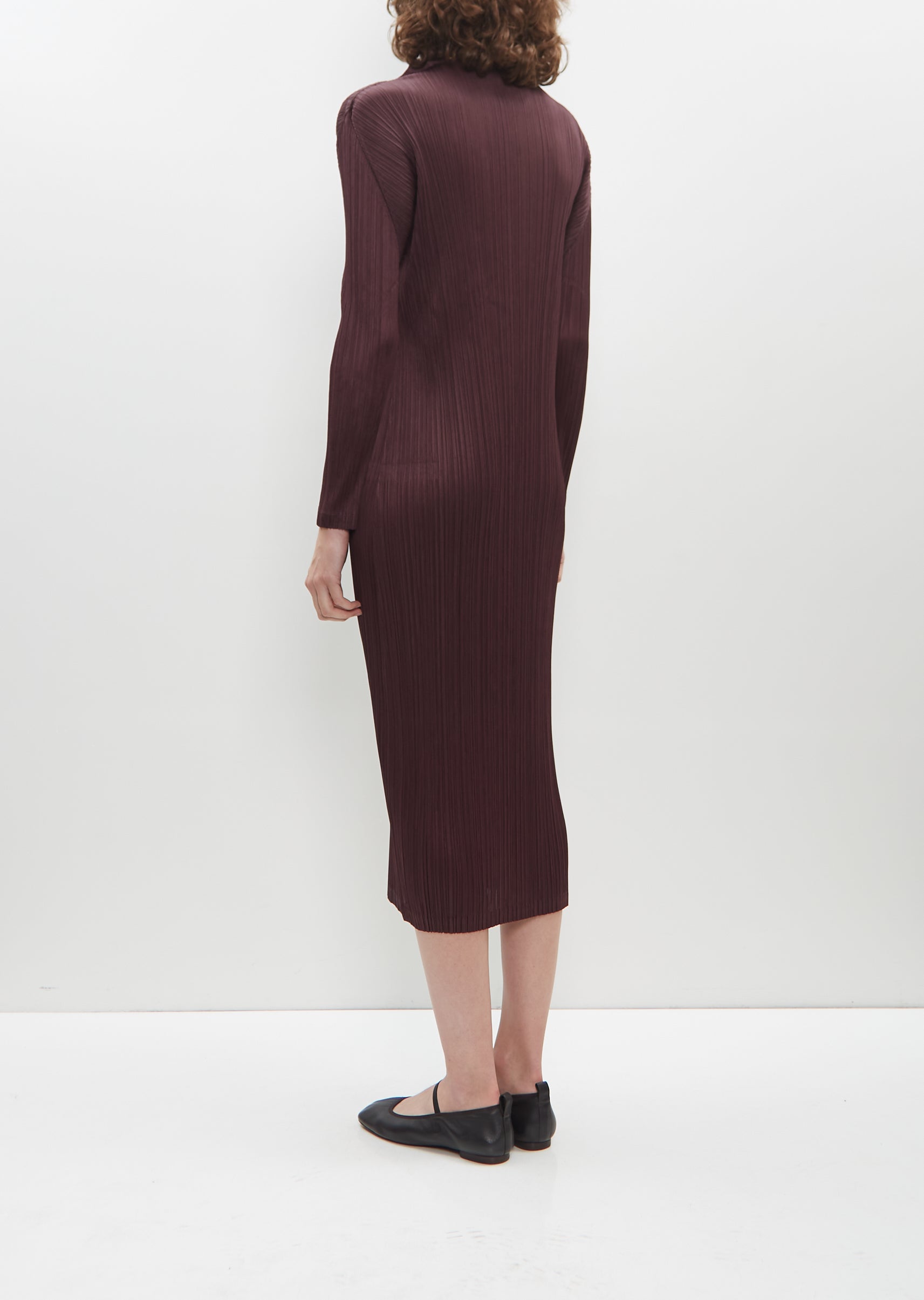 issey miyake brown dress Issey Miyake Dresses