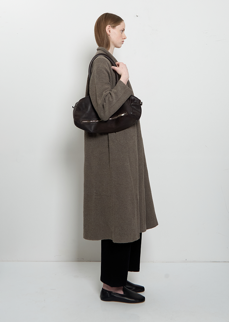 Shoulder Leather Bag, Medium