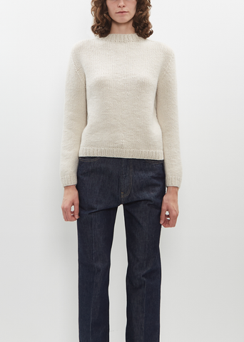 Parker Cashmere Sweater — Latte