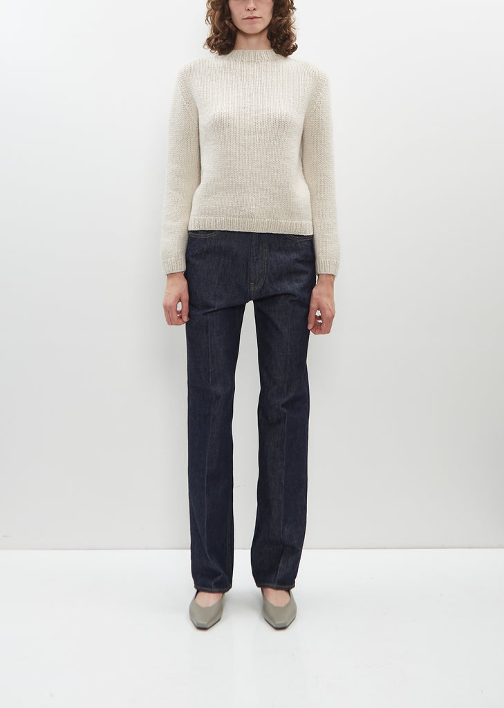 Parker Cashmere Sweater — Latte