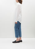 Slim Long Shirt — White