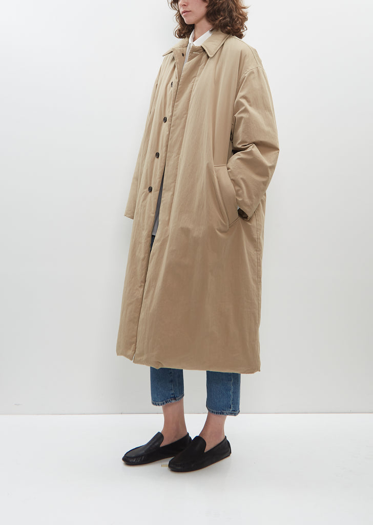 Padded Coat — Khaki