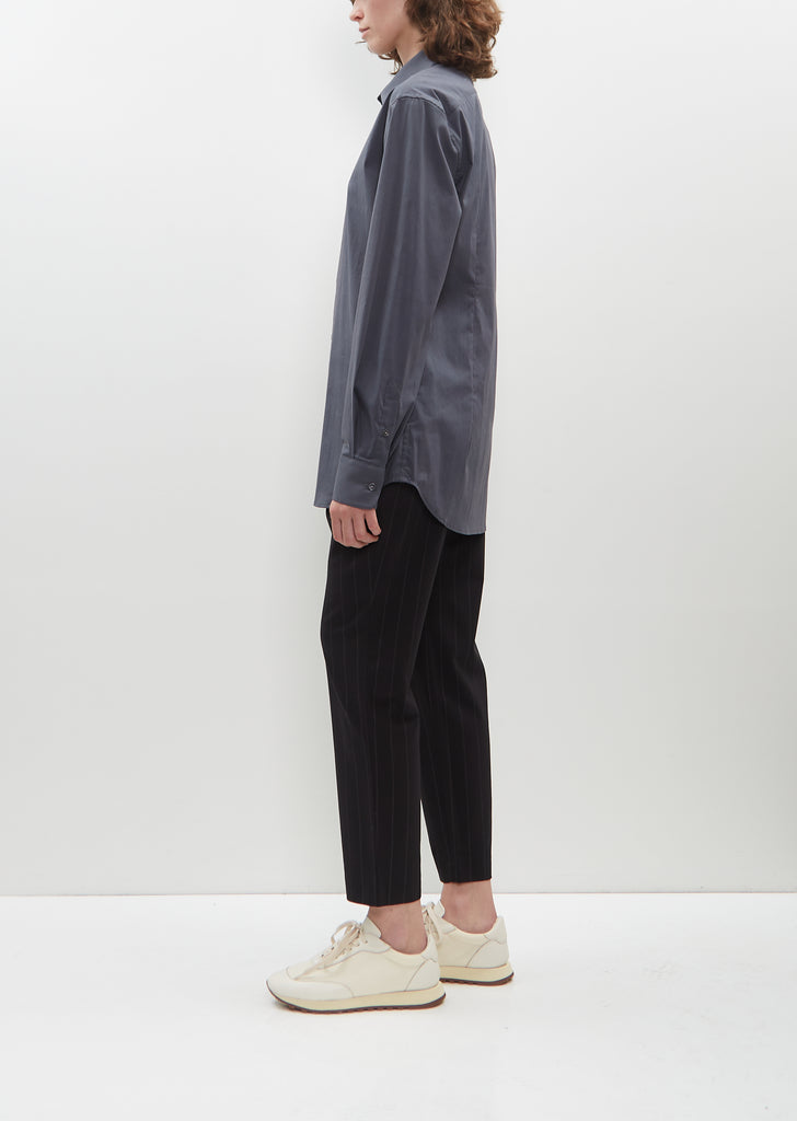 Slim Long Shirt — Dark Grey