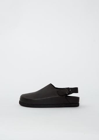 Leather Sling Back Sandal