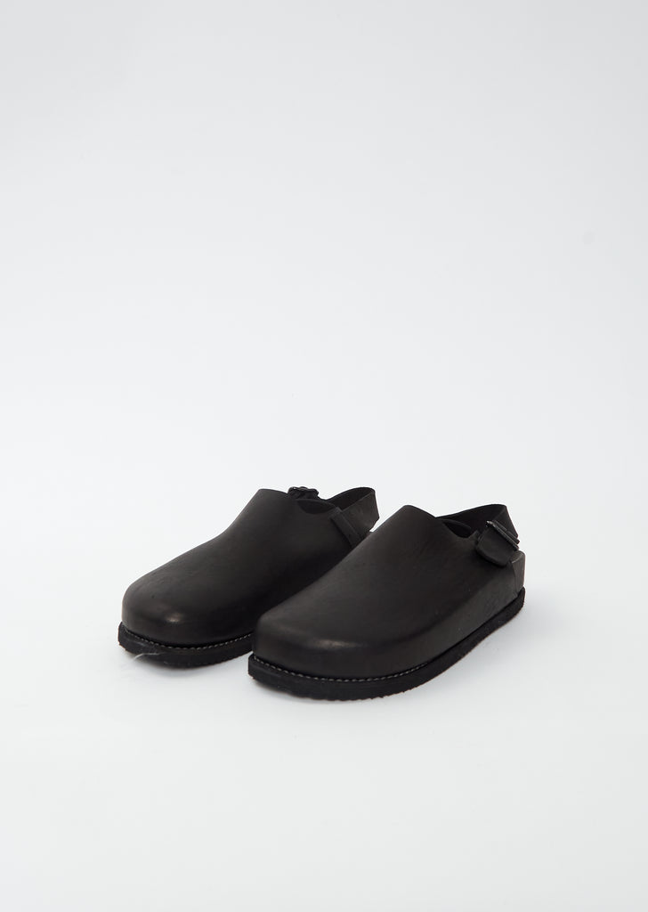 Leather Sling Back Sandal