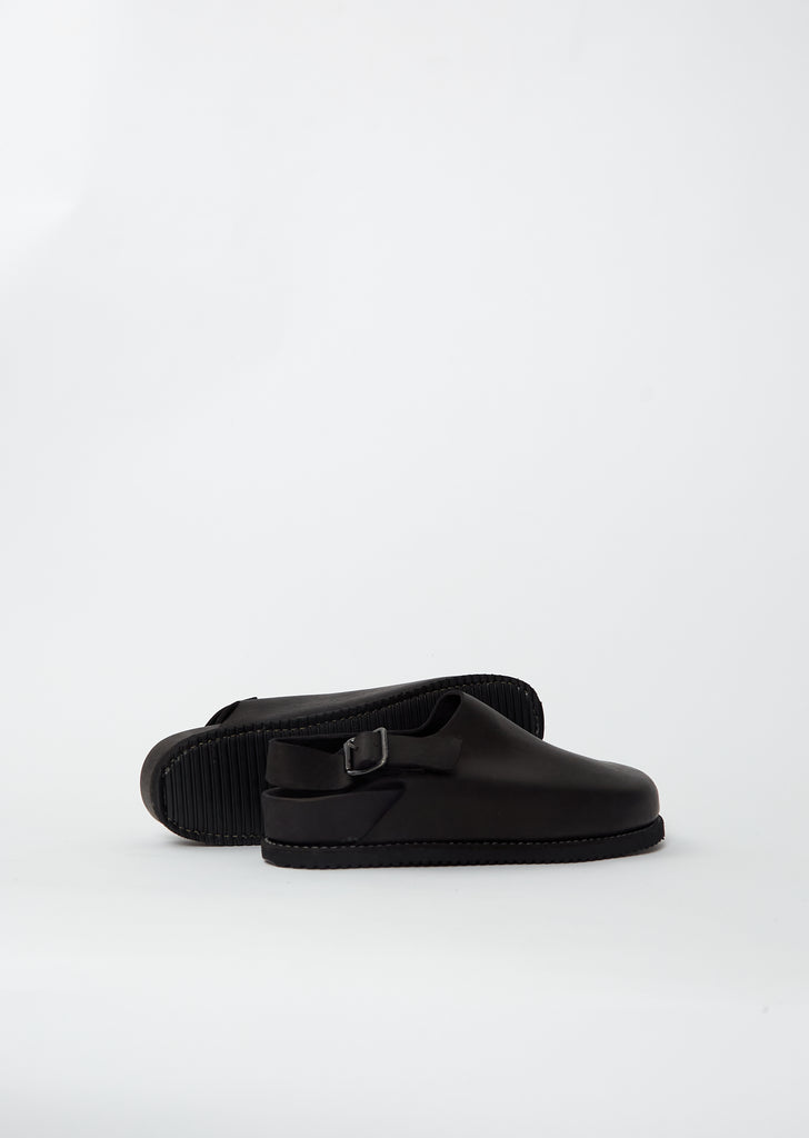 Leather Sling Back Sandal