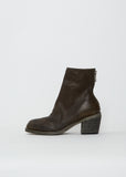 Cuban Heel Leather Boot