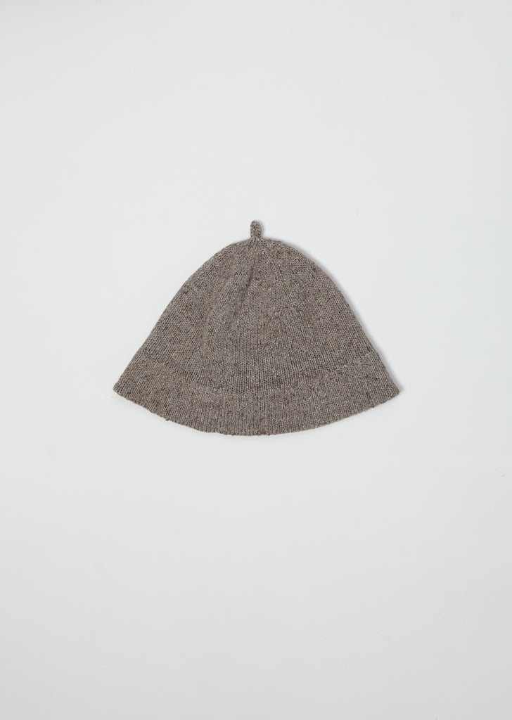Kae Cotton Linen Hat — Chalk