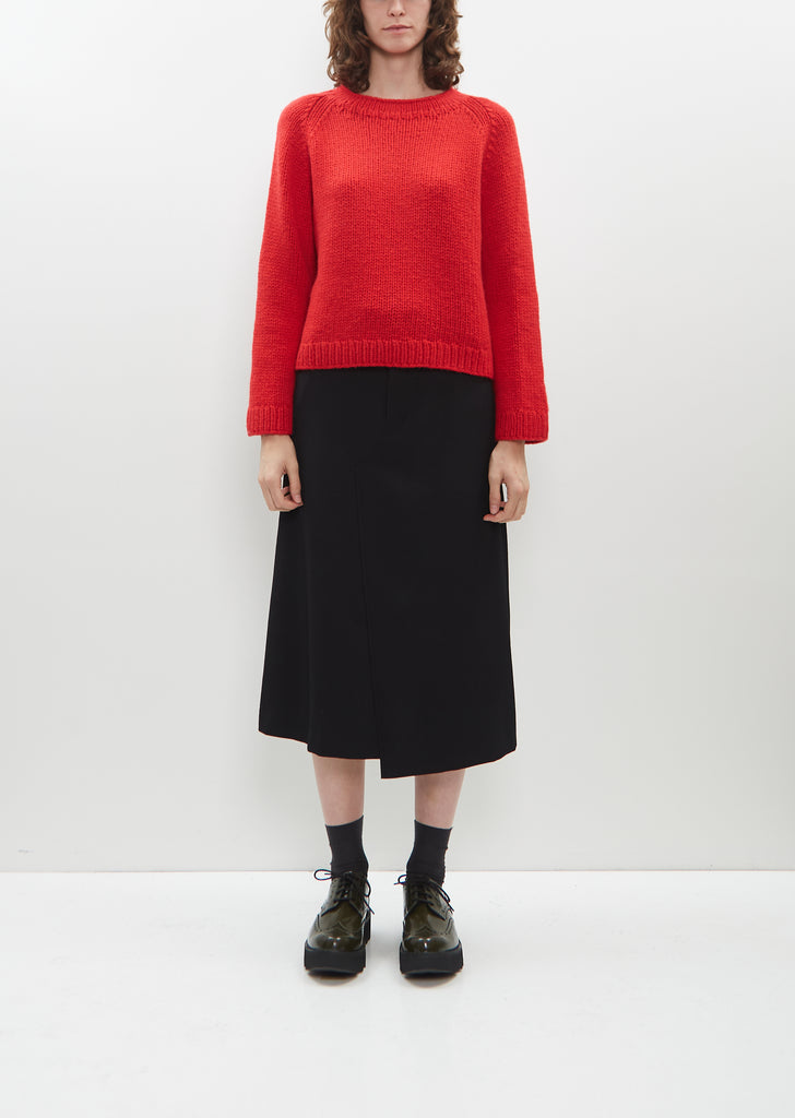 Pepper Cashmere Sweater — Tomato