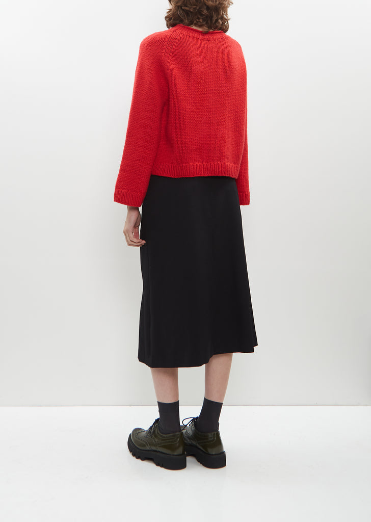 Pepper Cashmere Sweater — Tomato