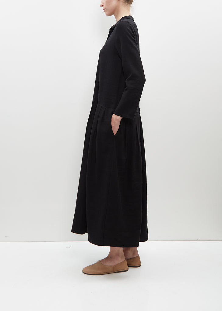 Linen and Cashmere Wool Dress