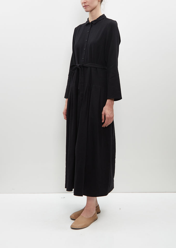 Linen and Cashmere Wool Dress