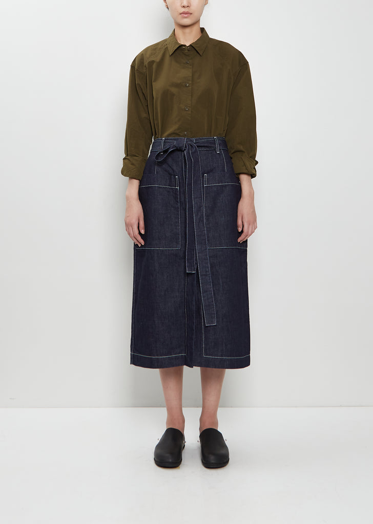 Mia Cotton Denim Skirt
