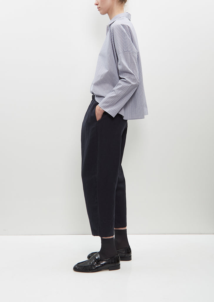 Heavy Wool and Linen Trousers