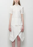 Creased Fitted Shirt — Chalk