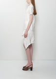 Creased Fitted Shirt — Chalk