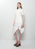 Creased Fitted Shirt — Chalk