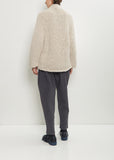 Alpaca Wool Hand-Knit Cardigan