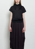Short Sleeve Foulard Top
