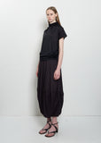 Short Sleeve Foulard Top