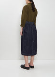 Mia Cotton Denim Skirt