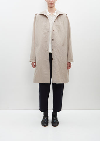 Technical Wool Coat