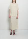 Terra Pima Cotton Knit Skirt