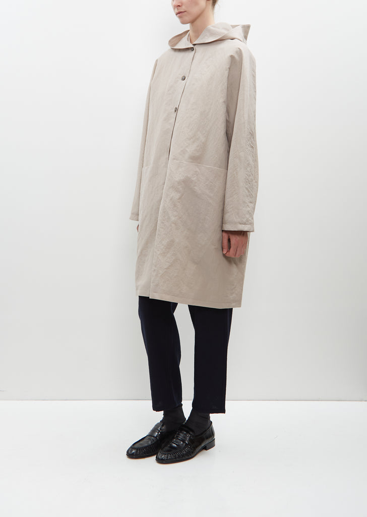 Technical Wool Coat