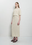 Terra Pima Cotton Knit Skirt