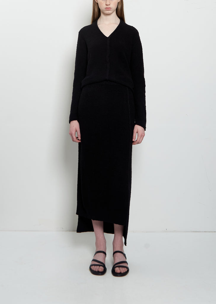 Cotton Boucle Skirt