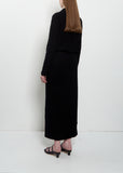 Cotton Boucle Skirt