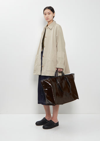 Lacquer Wool Tote