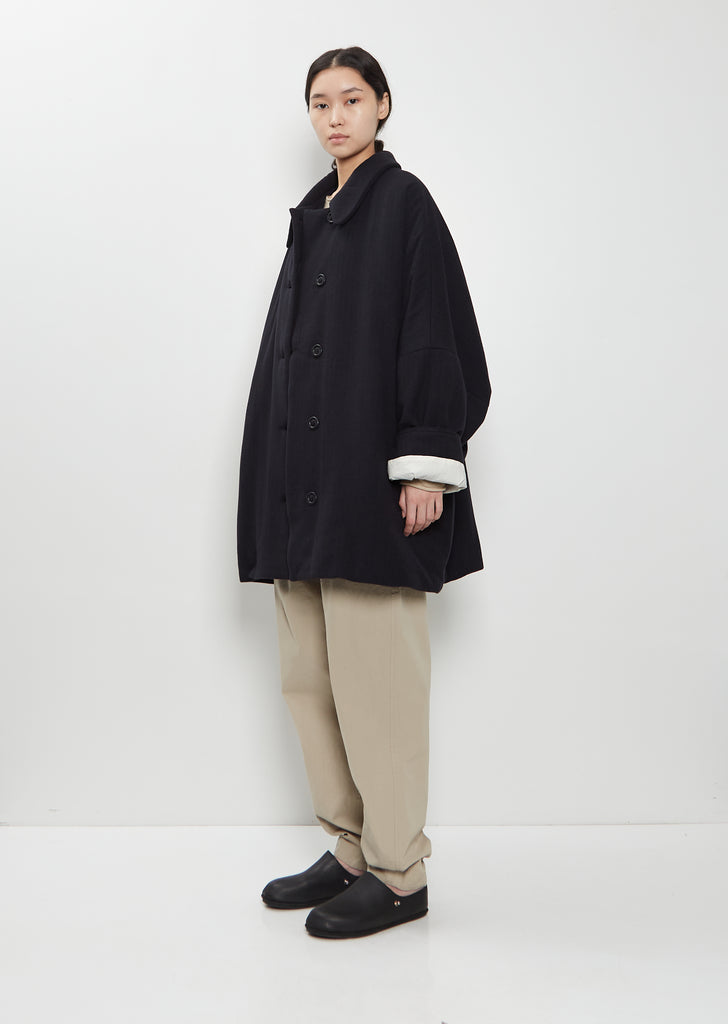 Triangle Cashmere Wool Coat