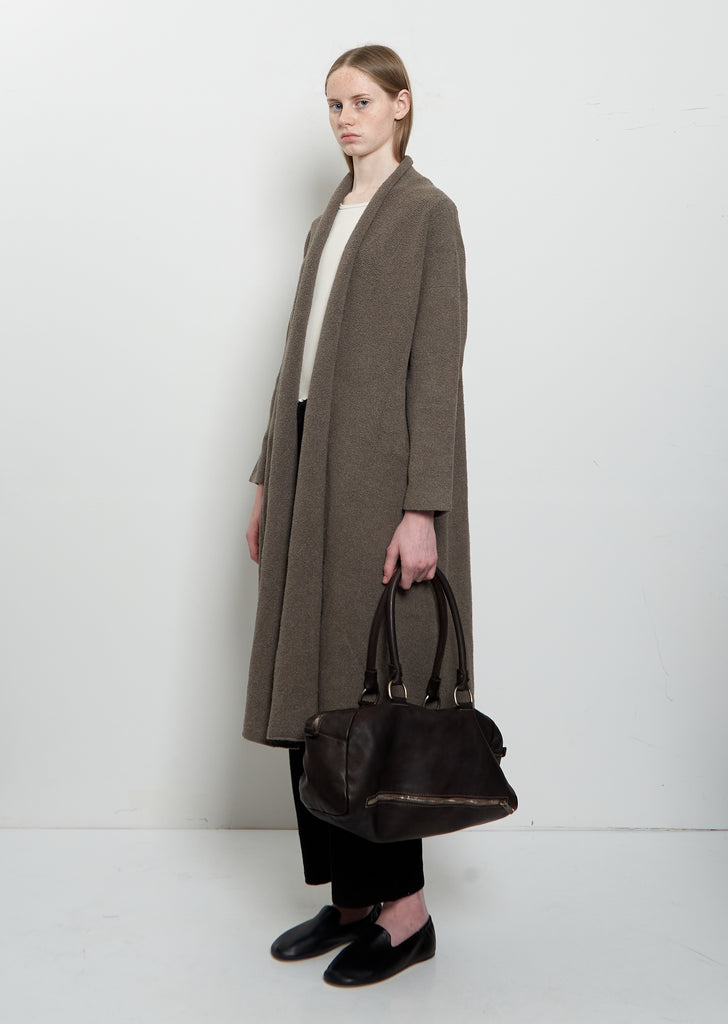 Shoulder Leather Bag, Medium