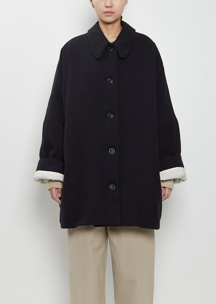 Triangle Cashmere Wool Coat