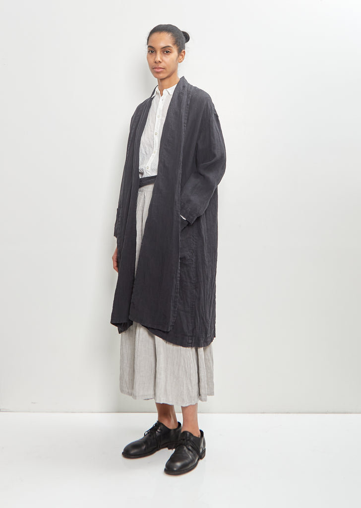 French Linen Robe Coat