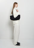 Idaho Canvas Shoulder Bag — Black