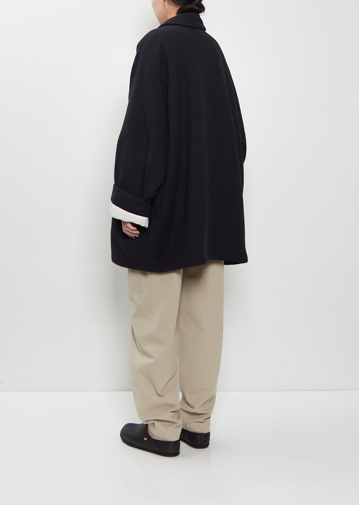 Triangle Cashmere Wool Coat