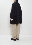 Triangle Cashmere Wool Coat