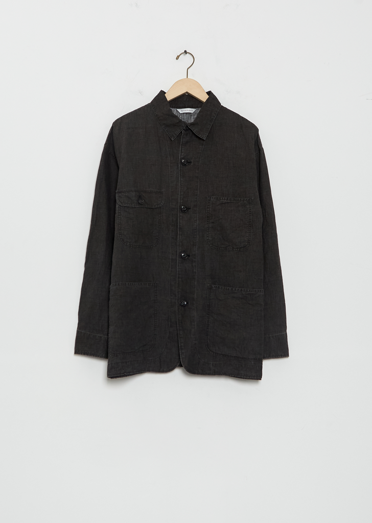Relax Coverall Linen Jacket