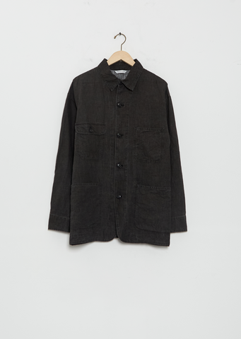Relax Coverall Linen Jacket