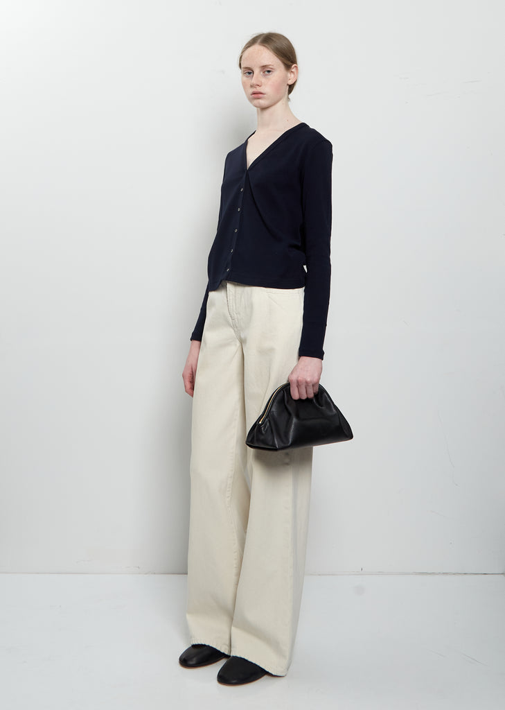 Charlotte Leather Clutch Bag