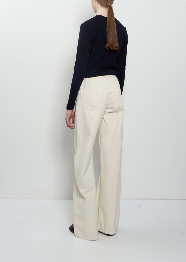 Eglitta Cotton Jean — Ecru