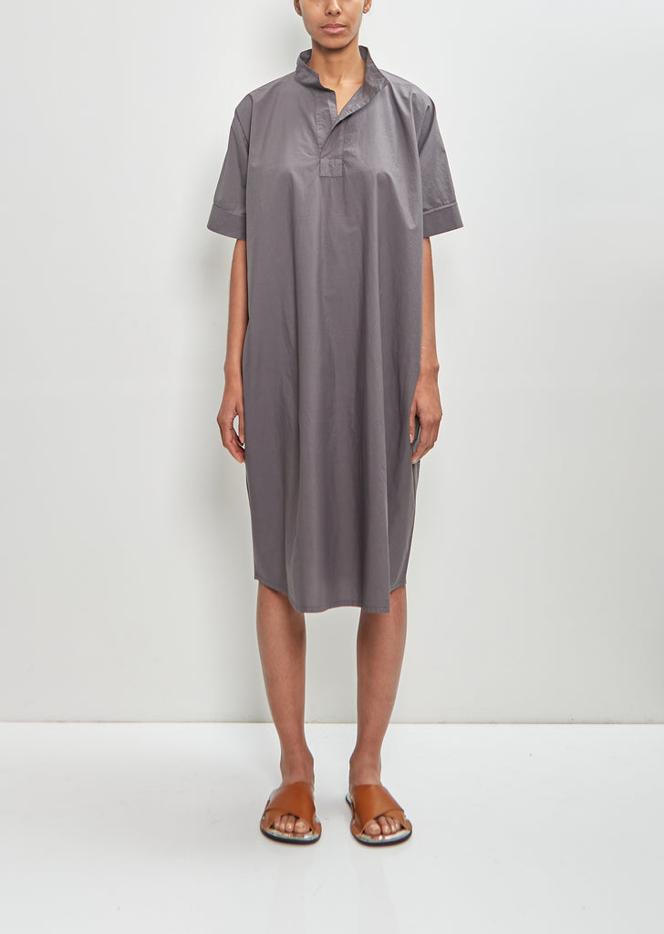 Cotton Chiara Dress — Grey